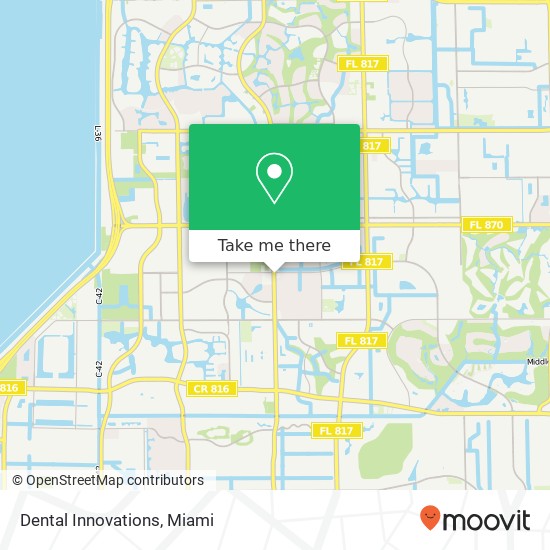 Mapa de Dental Innovations