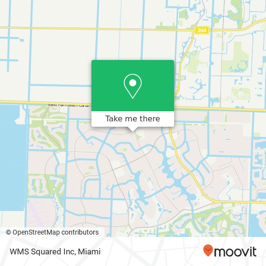 Mapa de WMS Squared Inc