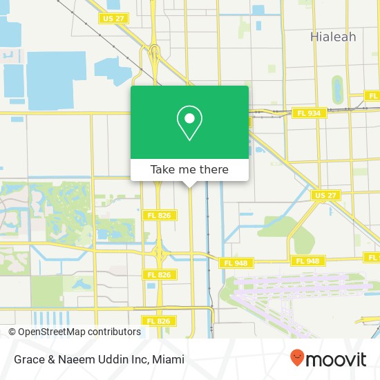 Mapa de Grace & Naeem Uddin Inc