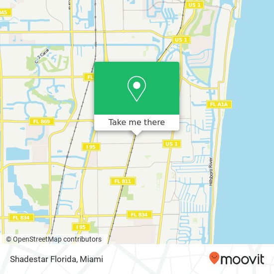 Shadestar Florida map