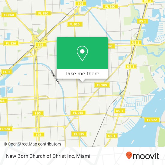 New Born Church of Christ Inc map