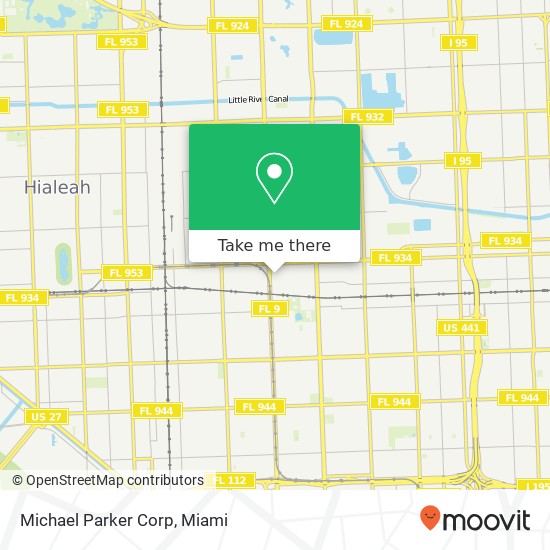 Michael Parker Corp map