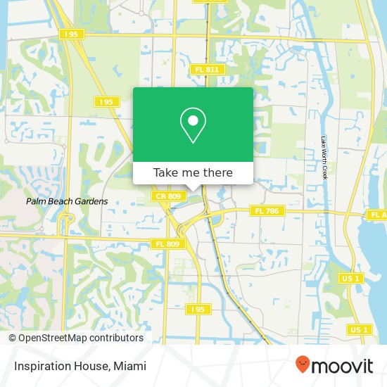 Inspiration House map