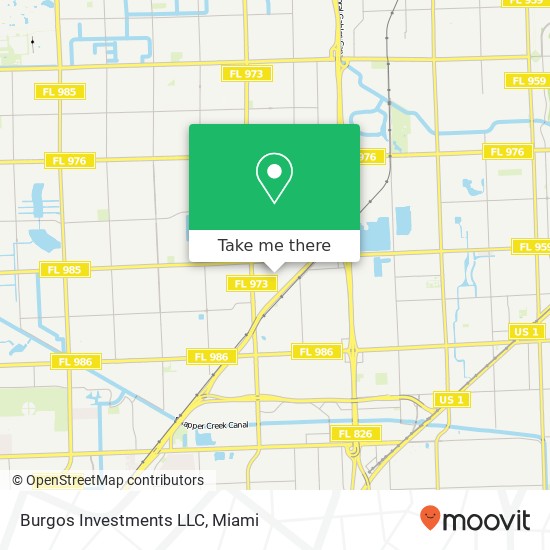 Burgos Investments LLC map