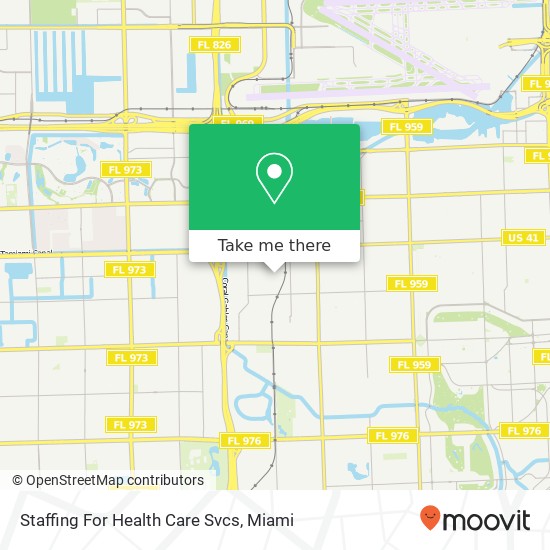 Mapa de Staffing For Health Care Svcs