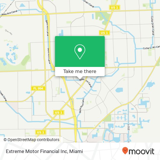Mapa de Extreme Motor Financial Inc