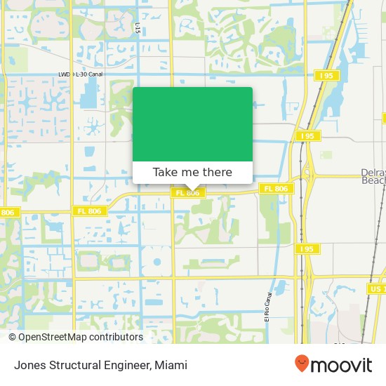 Jones Structural Engineer map