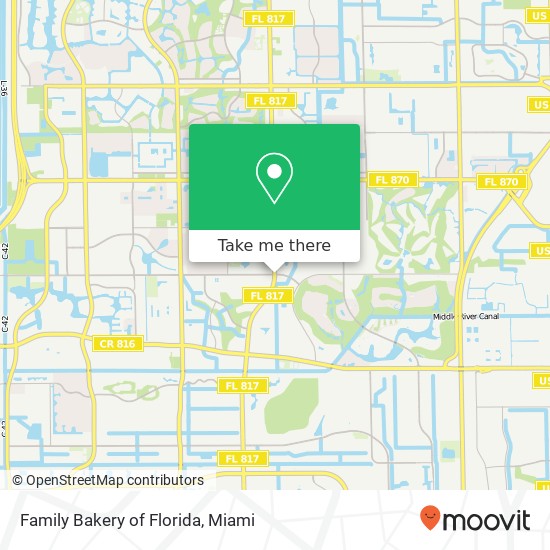 Mapa de Family Bakery of Florida