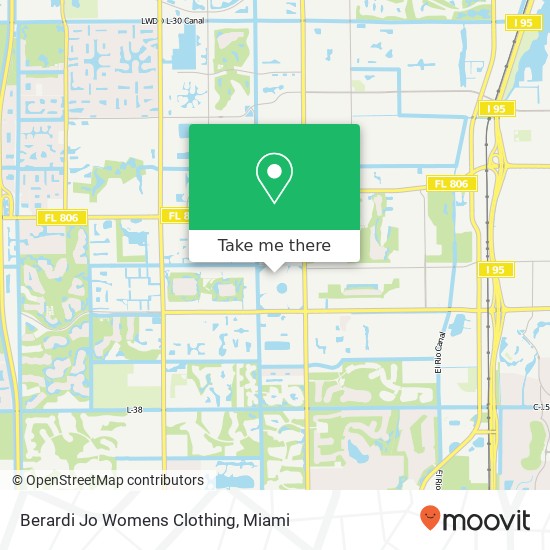 Berardi Jo Womens Clothing map