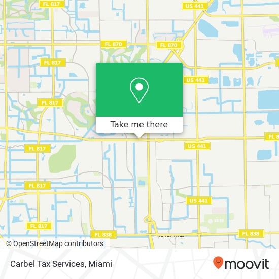Carbel Tax Services map