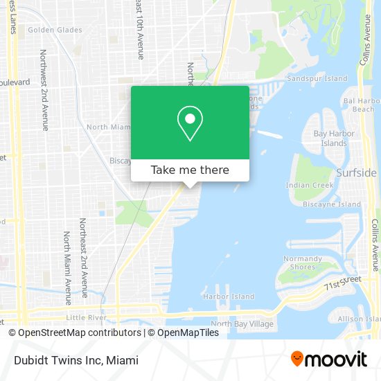 Mapa de Dubidt Twins Inc