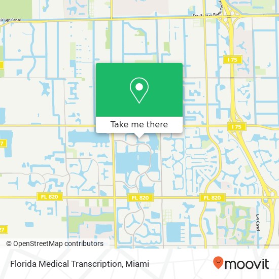 Mapa de Florida Medical Transcription