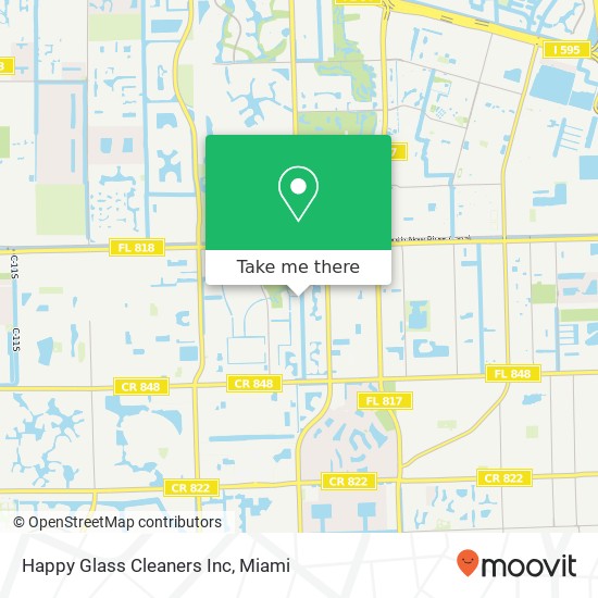 Happy Glass Cleaners Inc map