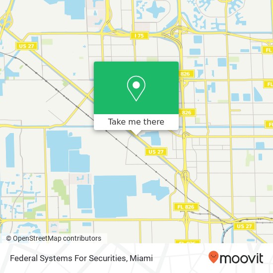 Mapa de Federal Systems For Securities