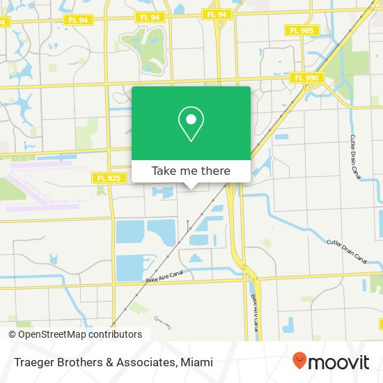 Mapa de Traeger Brothers & Associates