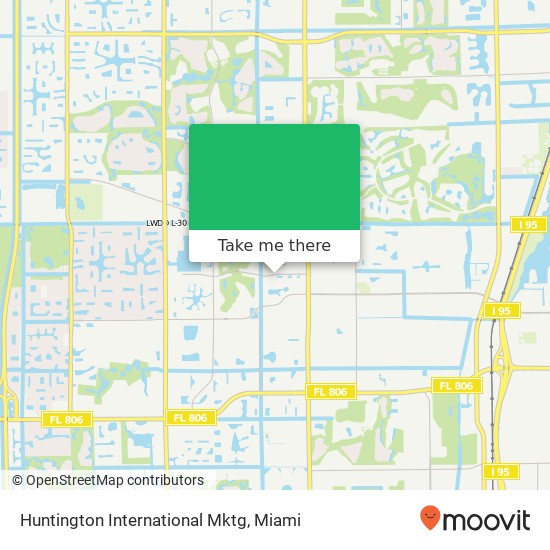 Huntington International Mktg map