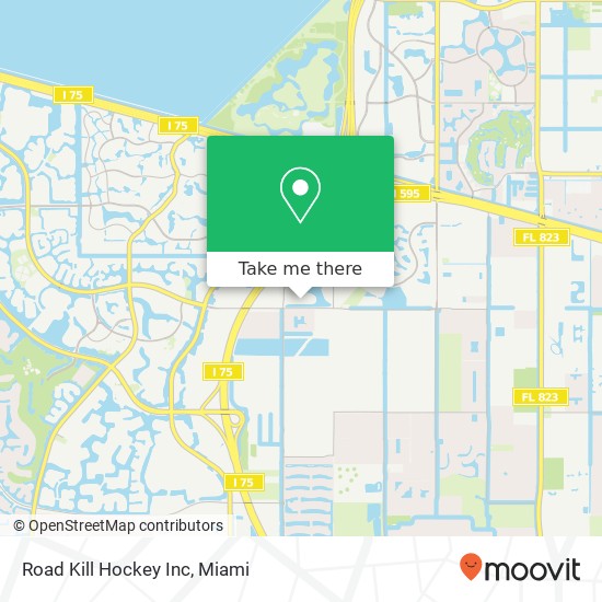 Road Kill Hockey Inc map