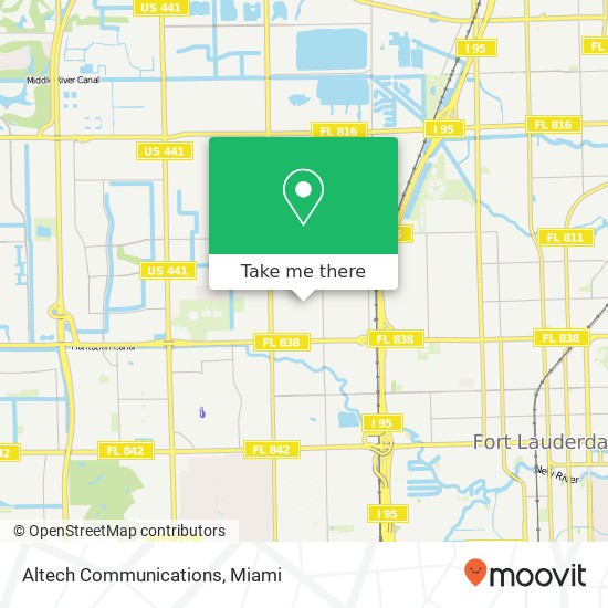 Altech Communications map