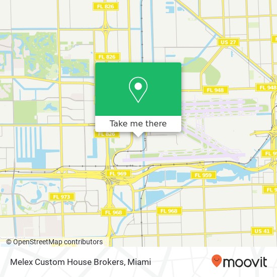 Melex Custom House Brokers map