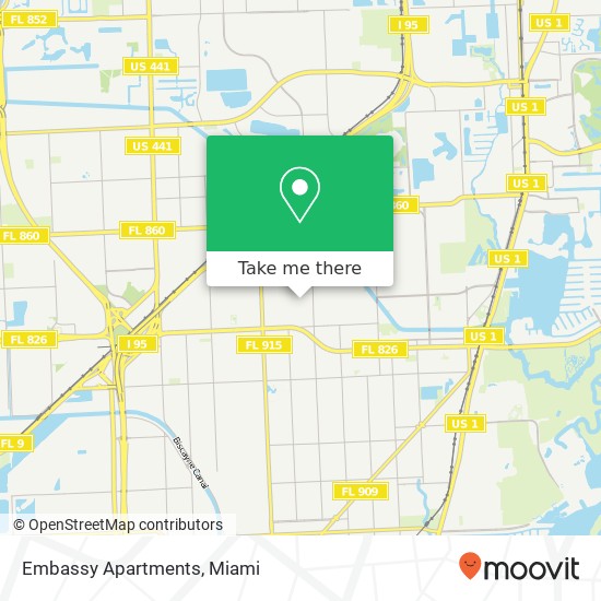 Embassy Apartments map