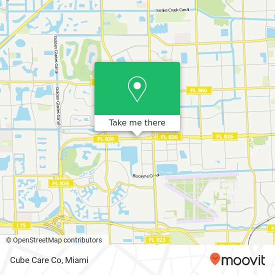 Cube Care Co map