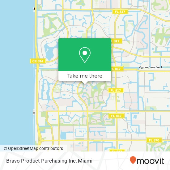 Mapa de Bravo Product Purchasing Inc