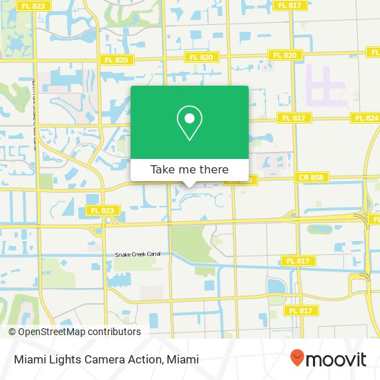 Mapa de Miami Lights Camera Action