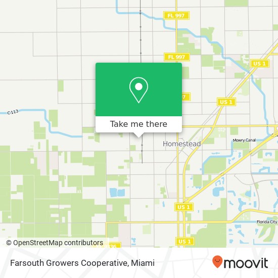 Farsouth Growers Cooperative map