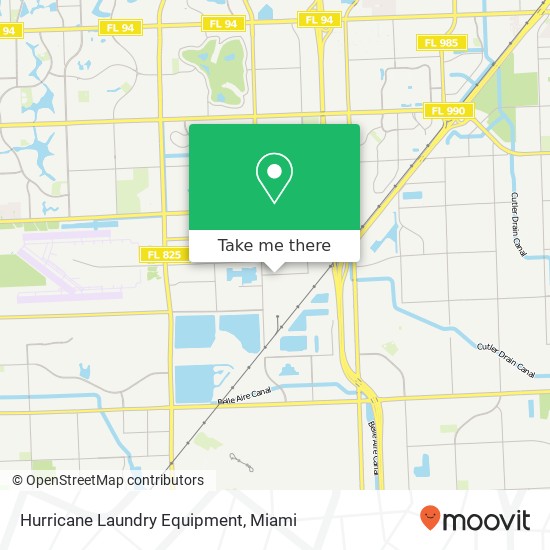 Mapa de Hurricane Laundry Equipment