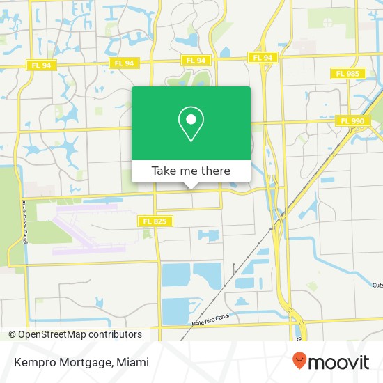 Mapa de Kempro Mortgage