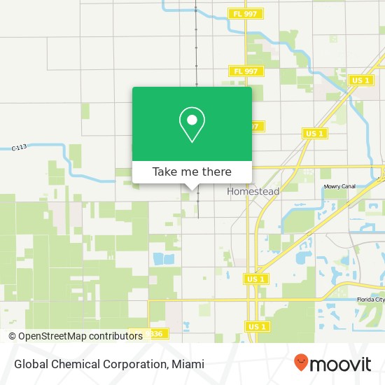 Mapa de Global Chemical Corporation