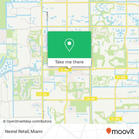 Nextel Retail map