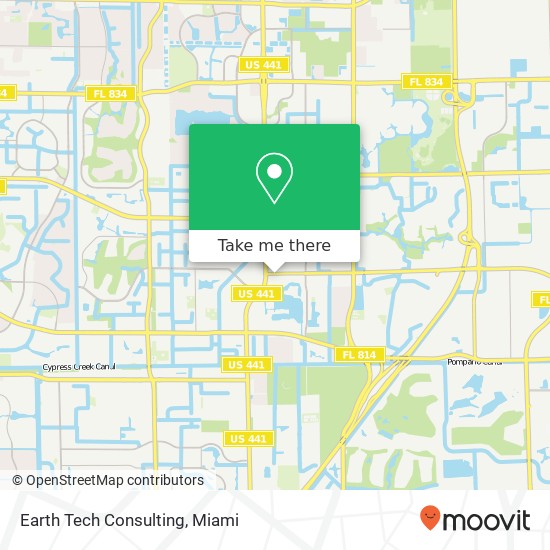 Mapa de Earth Tech Consulting