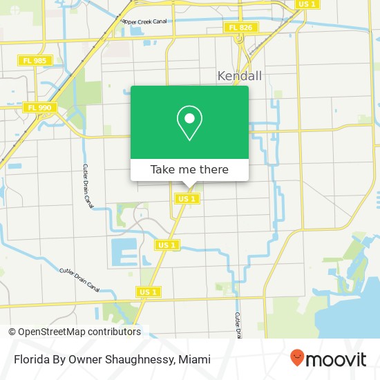 Mapa de Florida By Owner Shaughnessy