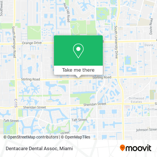 Dentacare Dental Assoc map