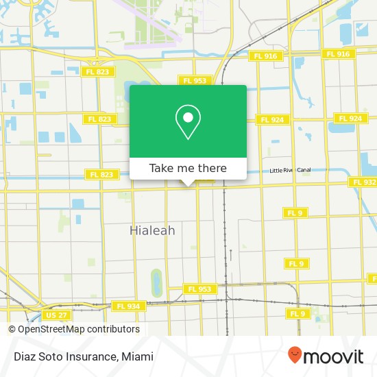 Diaz Soto Insurance map