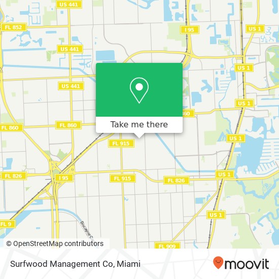 Surfwood Management Co map