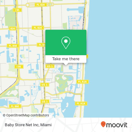 Baby Store Net Inc map