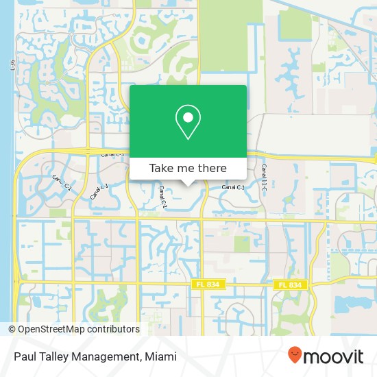 Mapa de Paul Talley Management