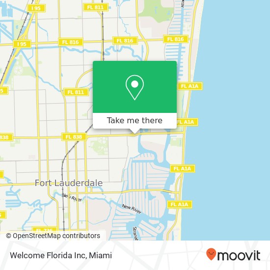 Mapa de Welcome Florida Inc