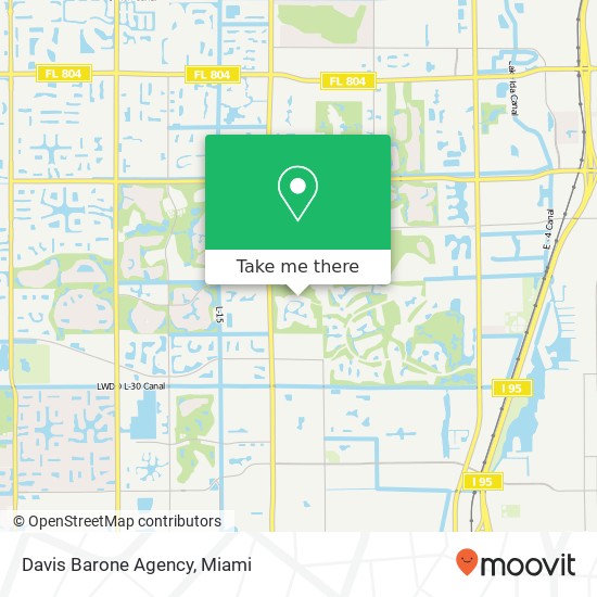 Davis Barone Agency map