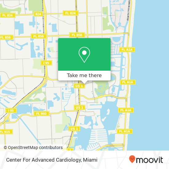 Center For Advanced Cardiology map