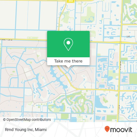 Rmd Young Inc map