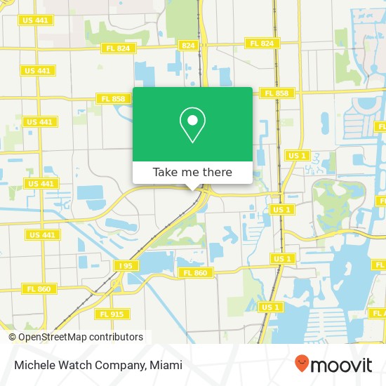 Michele Watch Company map