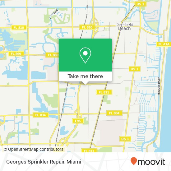 Georges Sprinkler Repair map