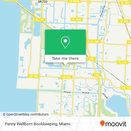Penny Wellborn Bookkeeping map
