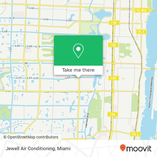 Jewell Air Conditioning map
