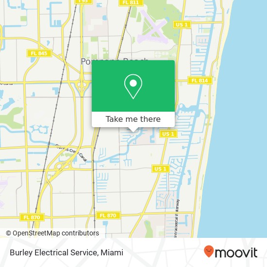 Burley Electrical Service map