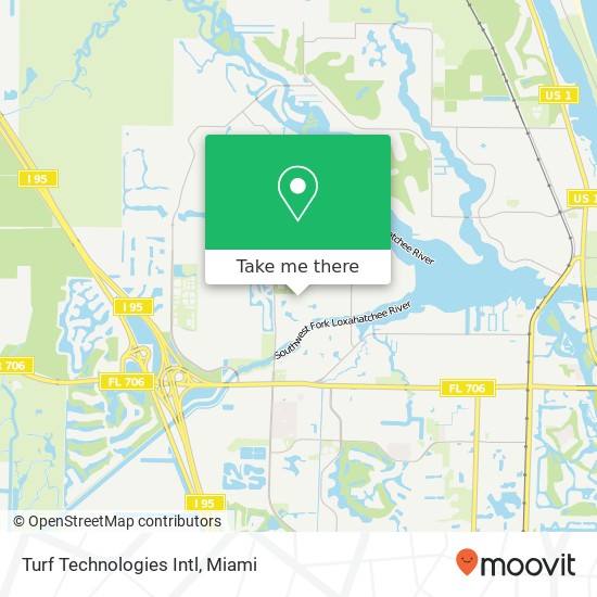 Mapa de Turf Technologies Intl