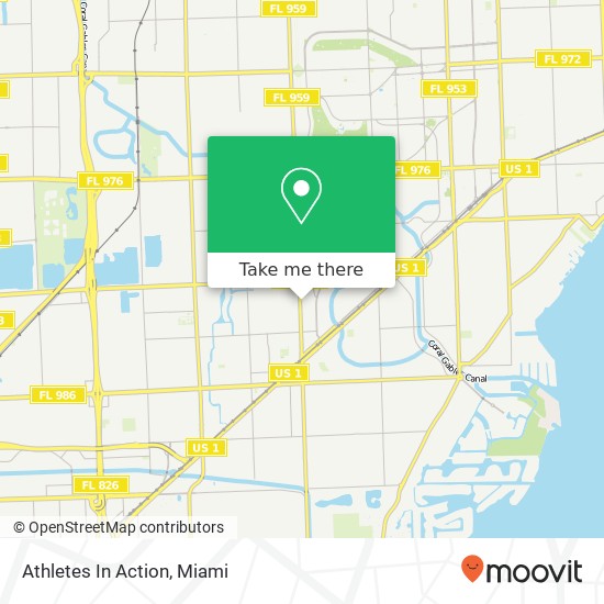 Athletes In Action map